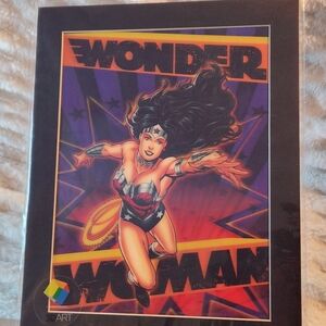 DC Comics Wonder Woman 3D Lenticular Lithograph Poster (2007) 3Dimensional Art